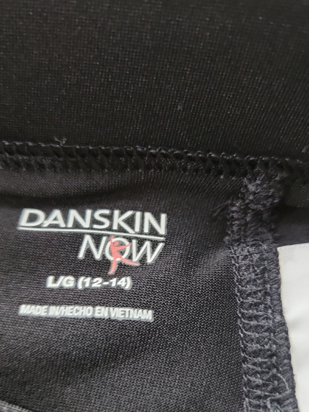 Danskin Black Active Tennis/ Golf Skirt, Sz L - Picture 5 of 8